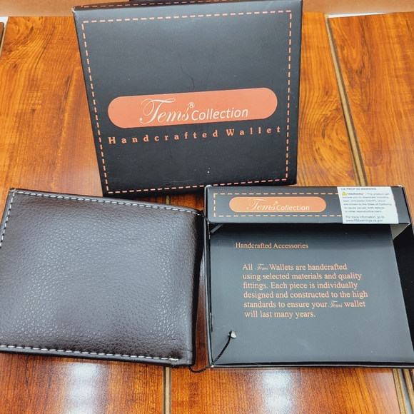 HORSE horseshoe wallet HAND CRAFTED western  BI-FOLD PRINTED GIFT BOXED - Picture 8 of 11